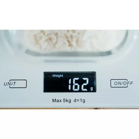 Cântar electronic de bucătărie Ardesto SCK-893W, Alb, 7 image