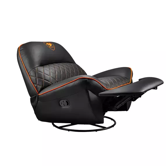 Scaun Gaming Cougar Overlord, PU Piele, Negru | Portocaliu, 4 image