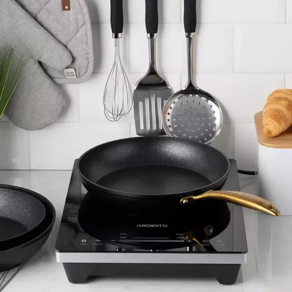 Crepe Pan Ardesto AR1928BM Black Mars Sparkle, 3 image