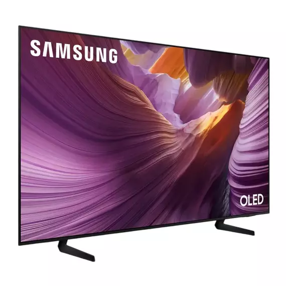 55" OLED SMART TV Samsung QE55S85FAUXUA, 3840x2160 4K UHD, Tizen, Negru, 5 image