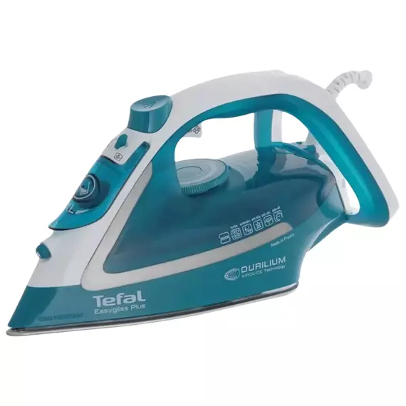 Fier de călcat Tefal FV5737E0, 2500W, Turcoaz