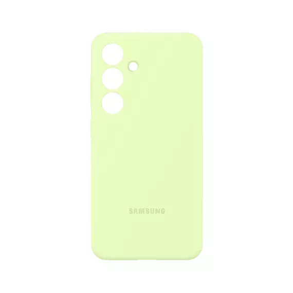 Husă Samsung Silicone Cover Galaxy S24, Verde deschis, 4 image