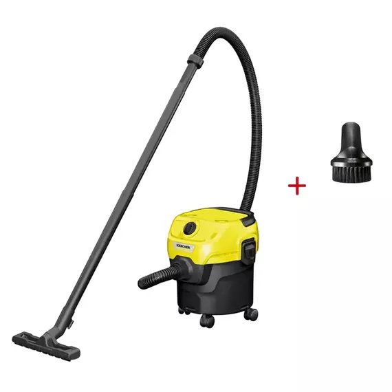 Vacuum Cleaner Karcher 1.628-411.0 (Set) WD 1 + Perie p/u rosturi WD 6.959-548.0