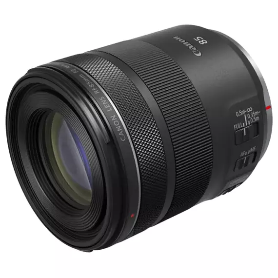 Obiectiv foto Canon RF 85mm f/2.0 Macro IS STM