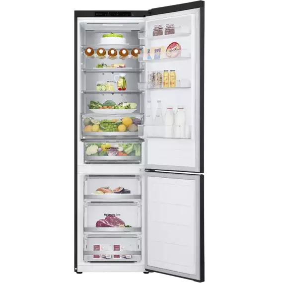Frigider LG GBV5240DEP, DoorCooling+, Negru, 4 image