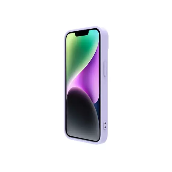 Husă Nillkin iPhone 14, CamShield Silky Silicone, Violet, 5 image