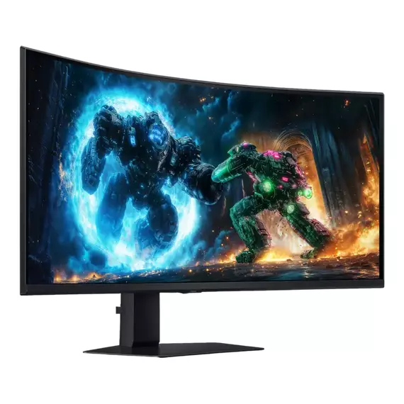 40" SAMSUNG Odyssey G7 G75F,Black,Curved-VA,5120x2160,185Hz,FreeSync,1msMPRT,350cd,HRD10,DP+HDMI+USB, 5 image
