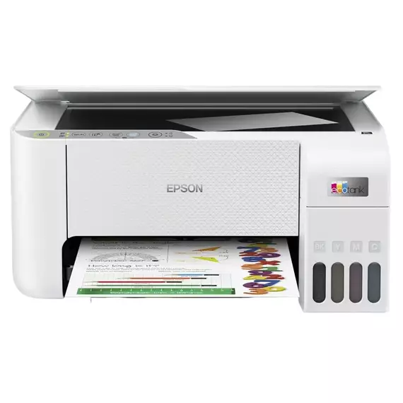 Multifunctional Inkjet Epson MFD L3256, Alb, 5 image