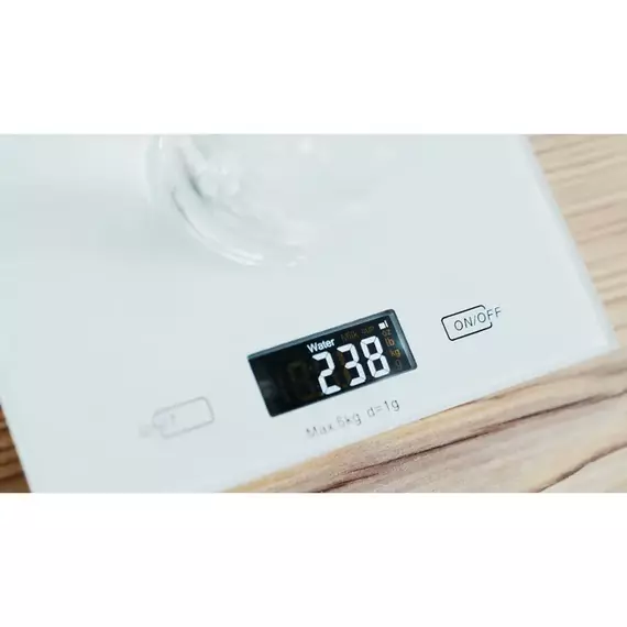 Cântar electronic de bucătărie Ardesto SCK-893W, Alb, 4 image
