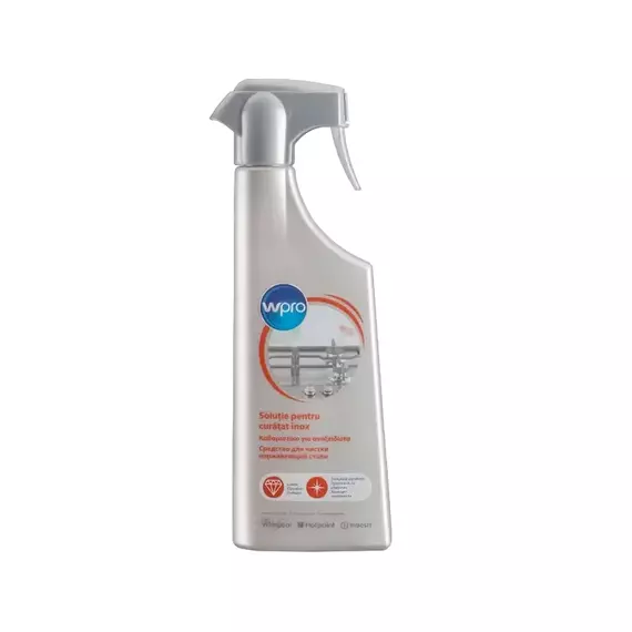 Spray pentru curățat inox Whirlpool Wpro, 500 ml