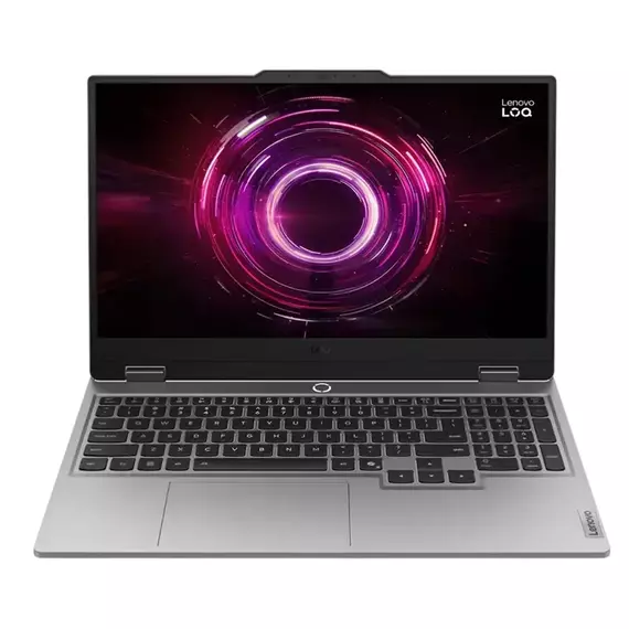 Laptop Gaming 15,6" Lenovo LOQ 15ARP10E, Luna Grey, AMD Ryzen 5 150, 16GB/512GB, Fără SO, 6 image