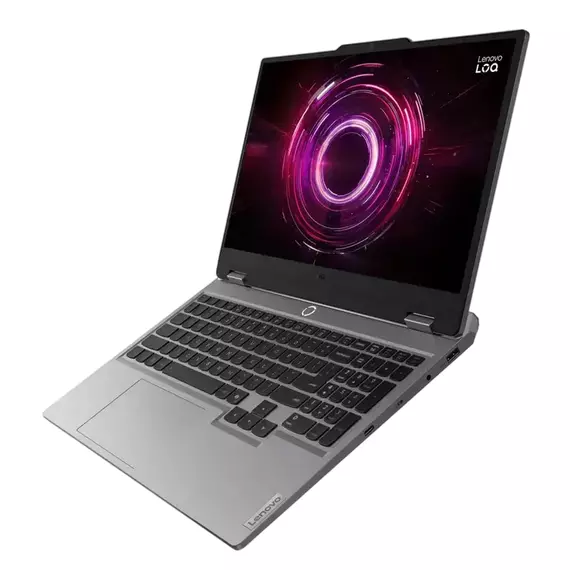 Laptop Gaming 15,6" Lenovo LOQ 15ARP10E, Luna Grey, AMD Ryzen 5 150, 16GB/512GB, Fără SO, 8 image