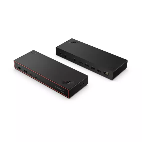 Stație Docking Lenovo ThinkPad ThunderboltTM 4 Smart Dock Gen2 7500, Negru, 3 image