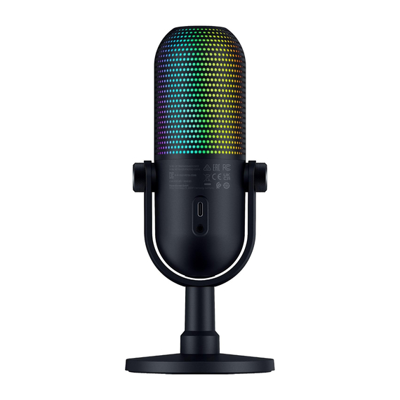 Razer Microphone Seiren V3 Chroma 32-Bit DSP RGB Black, 2 image