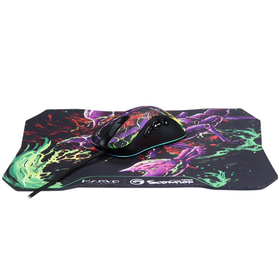 Marvo Combo Mouse+Mouse Pad M603G20 Wired Gaming, 2 image