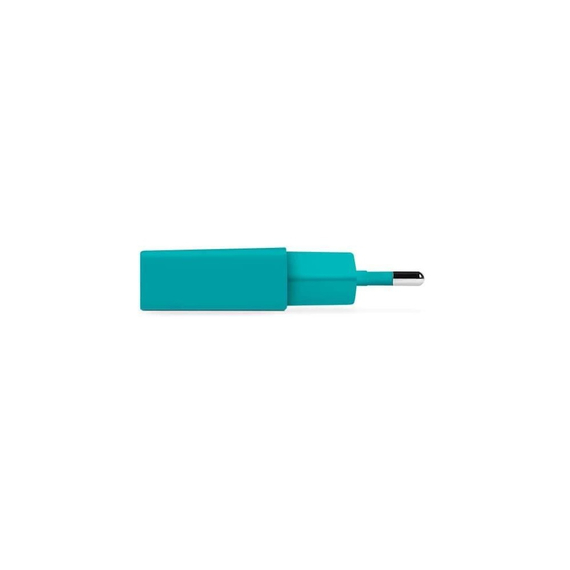 ttec Wall Charger with Cable USB to Lightning 2.4A (1.2m) Smart Travel, Turquoise, 2 image