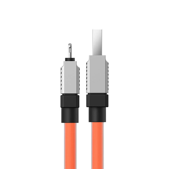 Baseus Cable CoolPlay Series USB-A to Lightning 2.4A 12W 1m, Orange, 2 image