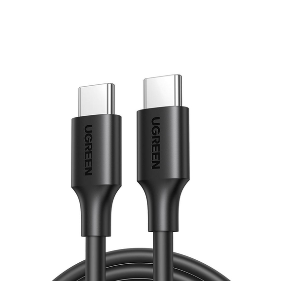 UGREEN Cable Type-C to Type-C TPE 1m 480Mbps 3A 60W US286, Black