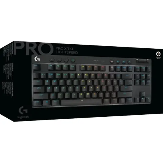 Tastatură Gaming Logitech G Pro X TKL, USB, Black, 2 image