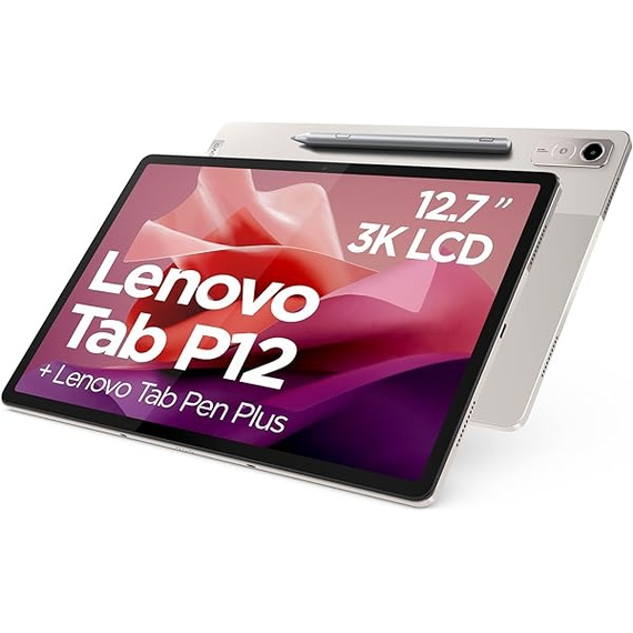 Lenovo Tab P12 (TB370FU) 12.7" 8/256Gb WiFi Oat (White) + pen