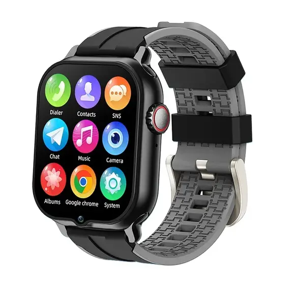 Charome Smart Watch HD Call T9 Amoled, Silver