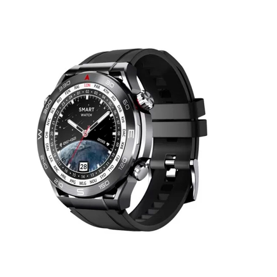 Charome Smart Watch HD Call T11 Amoled Display, Black