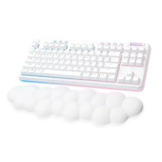 Tastatură Gaming Wireless Logitech G715, White, 2 image