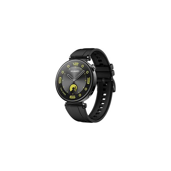 HUAWEI WATCH GT 4 41mm, Black with Fluoroelastomer Strap