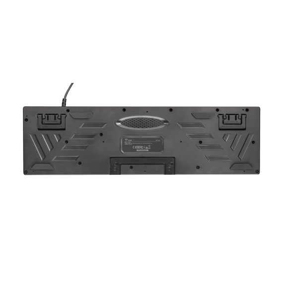 Tastatură Gaming Trust GXT 835, Backlight (RGB),USB, Black, 6 image