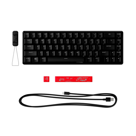 Tastatură Gaming HYPERX Alloy Origins 65 RGB, HyperX Red key switch, 5 image