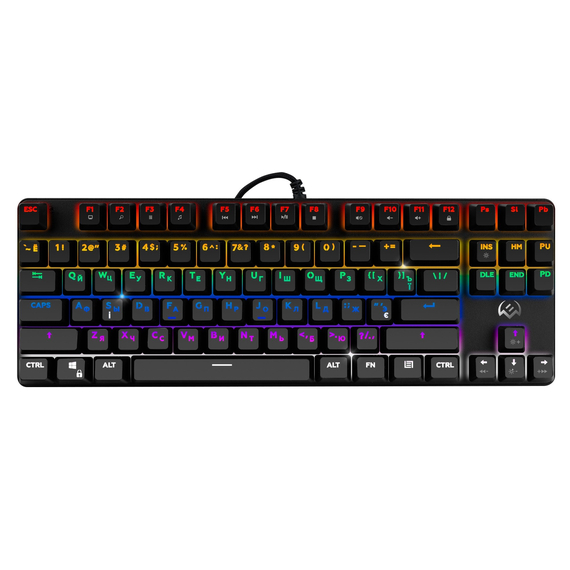 Tastatură Gaming SVEN KB-G9150 RGB, Blue switches, USB, Black