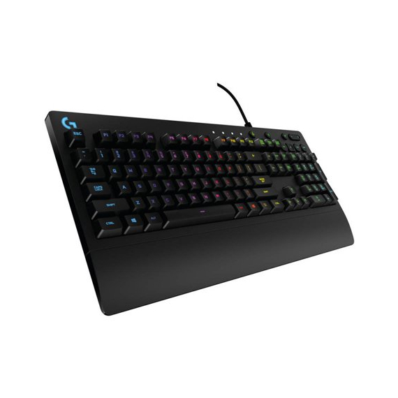 Tastatură Logitech G213 Prodigy, Mech-Dome, RGB, USB, Black, 2 image