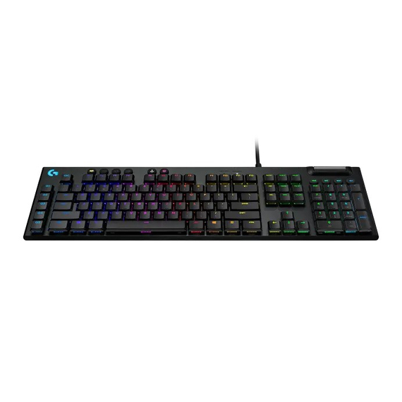 Tastatură Gaming mecanică Logitech G815 LIGHTSYNC RGB, GL Linear, CARBON, USB, LINEAR SWITCH, 3 image