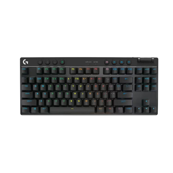 Tastatură Gaming Wireless Logitech G PRO X TKL, Black