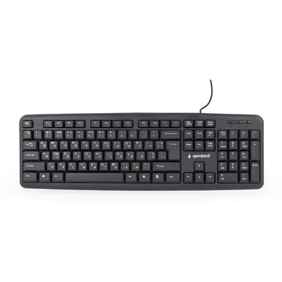 Tastatură Gembird KB-MCH-04-RU, USB, Black