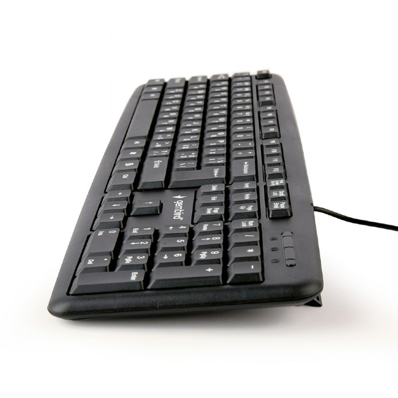 Tastatură Gembird KB-MCH-04-RU, USB, Black, 5 image