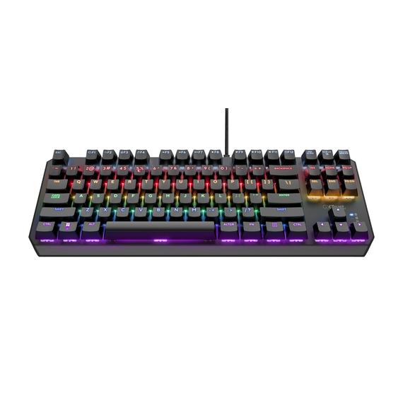 Tastatură Gaming Trust GXT 834 CALLAZ TKL, USB, Black, 2 image