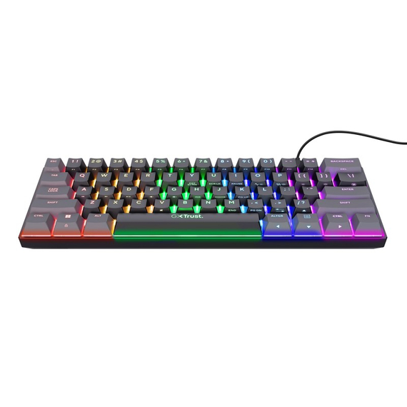 Tastatură Gaming Trust GXT 867 ACIRA, USB, Black, 2 image