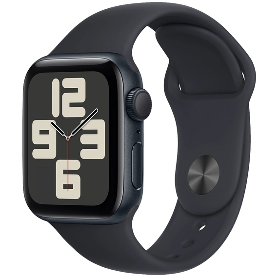 Apple Watch SE 2 40mm Aluminum Case with Midnight Sport Band - S/M, MR9X3 GPS, Midnight