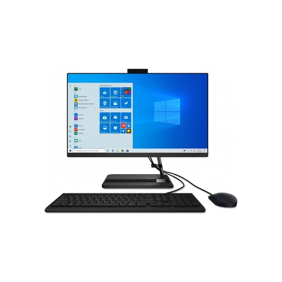 All-in-One PC 23.8” Lenovo IdeaCentre 3 24ITL6 / Intel Pentium Gold 7505 / 8GB / 256GB SSD / Black