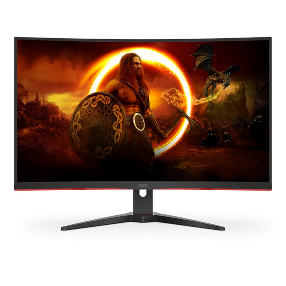31.5” Gaming Monitor AOC CQ32G2SE/BK / Curved / 1ms / 165Hz / Black