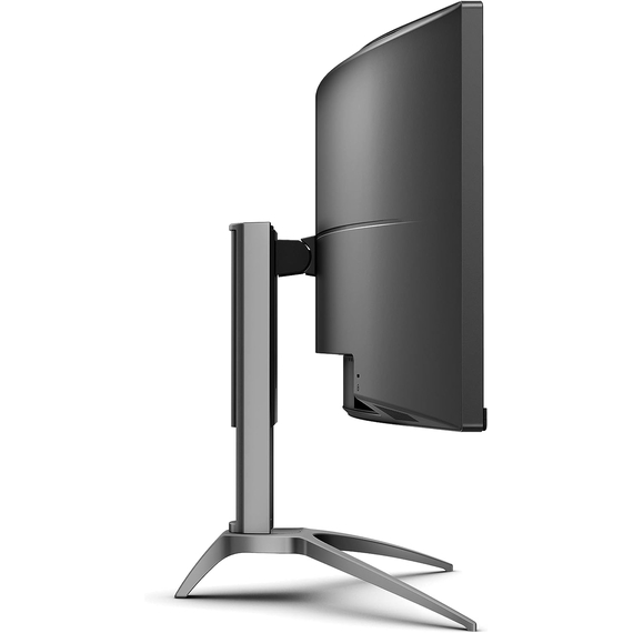 49.0” Gaming Monitor AOC AGON AG493QCX / Curved / UltraWide / 32:9 / 144Hz / Black/Silver, 6 image