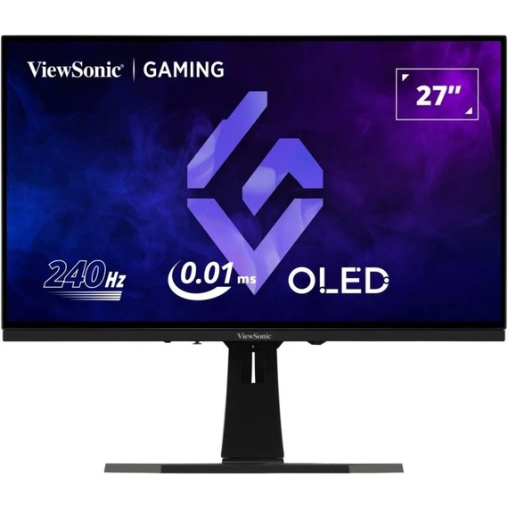 27.0” Gaming Monitor VIEWSONIC XG272-2K-OLED / OLED / 0,01ms / 2K / 240Hz / Black/White