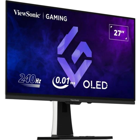 27.0” Gaming Monitor VIEWSONIC XG272-2K-OLED / OLED / 0,01ms / 2K / 240Hz / Black/White, 2 image