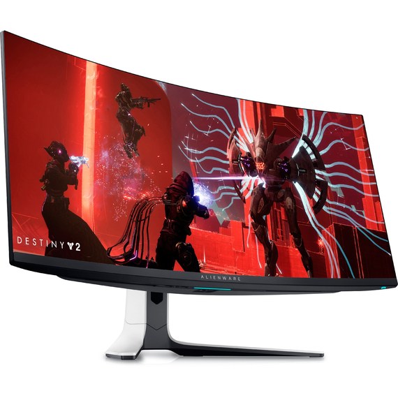 34.1” Gaming Monitor DELL Alienware AW3423DW/ OLED Quantum Dot/ WQHD/ Curved/ 0.1ms/ 21:9/ 165Hz/ Black, 2 image