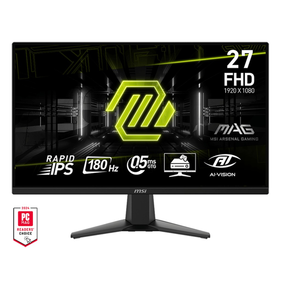 27.0” Monitor Gaming MSI MAG 275F / 0.5ms / 180Hz / Black