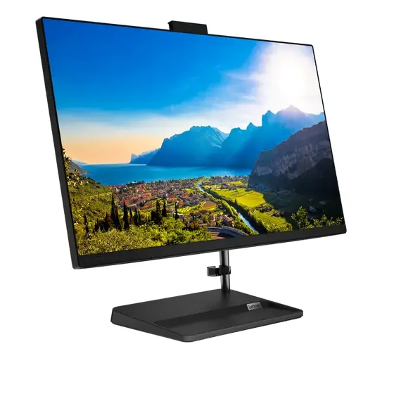 All-in-One PC 27.0” Lenovo IdeaCentre 3 27ALC6 / AMD Ryzen 7 7730U / 16GB / 1TB SSD / Black, 2 image