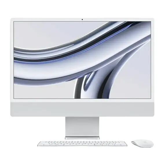 All-in-One Apple iMac 24" (MQRJ3RU/A) / Apple M3 (8C/10G) / 8GB / 256GB / Silver