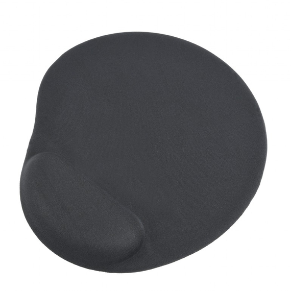 Mouse Pad Gembird MP-GEL-BK, Black, 2 image