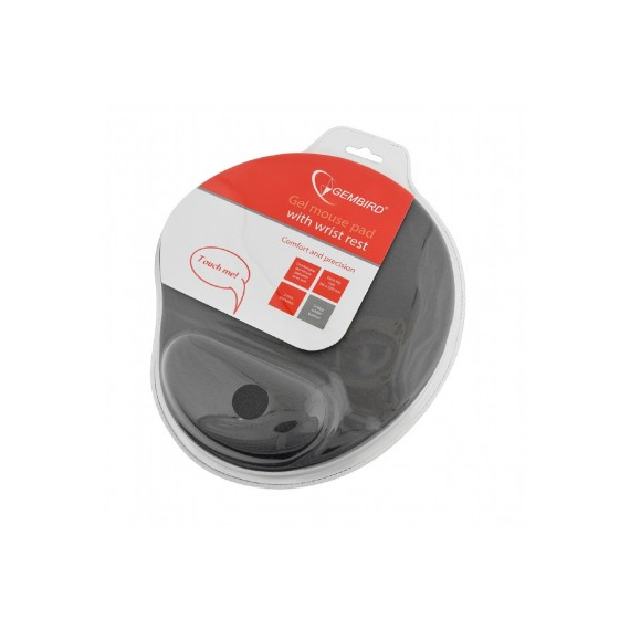 Mouse Pad Gembird MP-GEL-GR, Grey